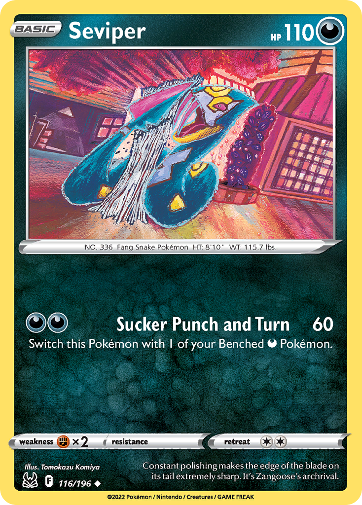 Lost Origin Seviper #116/196